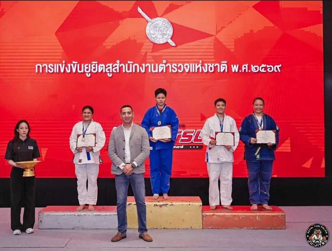เชิดชูเกียรติคนเก่งชาวรามฯ! "ส.ต.อ.หญิง ธัญญ์รภัส" กับความสำเร็จอันน่าภาคภูมิใจบนสังเวียนยูยิตสูตำรวจ